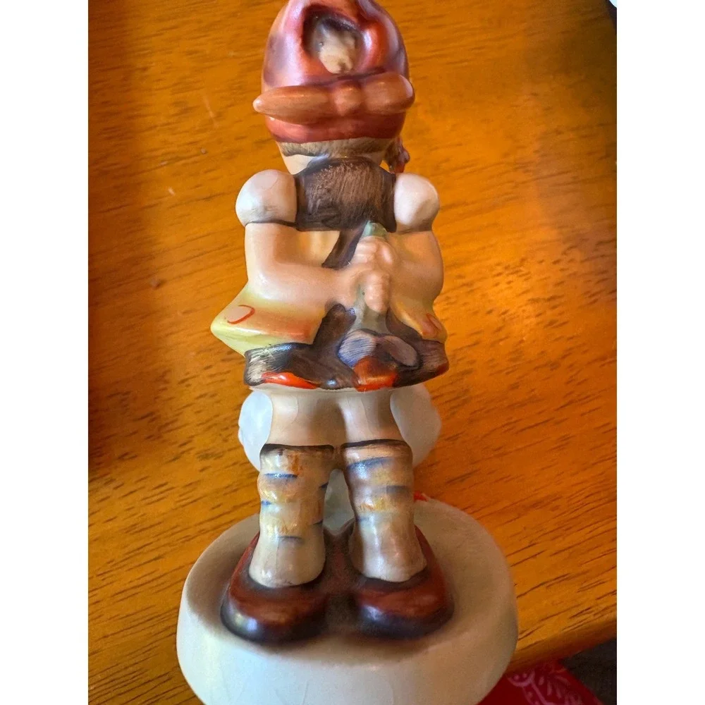 Vintage Goebel M.I. Hummel Goose Girl #47 3/0 Bee Mark Germany Figurine 4